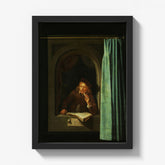 Man Smoking a Pipe by Gerard Dou - thumbnail_1_bf_66fc1bab8213847b6f3578fc